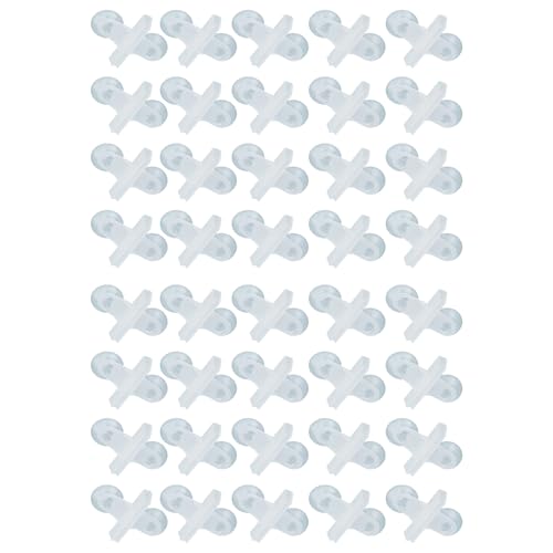 40個のPVC魚タンク分裂したクリップ固定クリップクリップクリップは、白または黒い魚タンクの強力な吸引カップを備えていますディバイダーブラケット