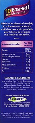 Lustucru riz basmati sélection 10 min 5 x - vue 3
