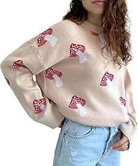 Apricot Mushroom Sweater