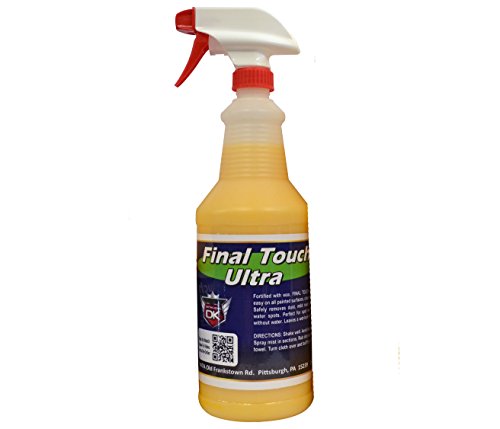 Detail KingFinal Touch Ultra Express Car Wax Spray - All Surface - Protect & Shine - Dry Wash Wax - 32 oz