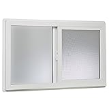 Park Ridge Products VBSI3220PR Vinyl Basement Slider Window, 32' x 20', White