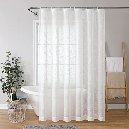 List of Ten Best Sheer Shower Curtain Top Picks 2023 Reviews