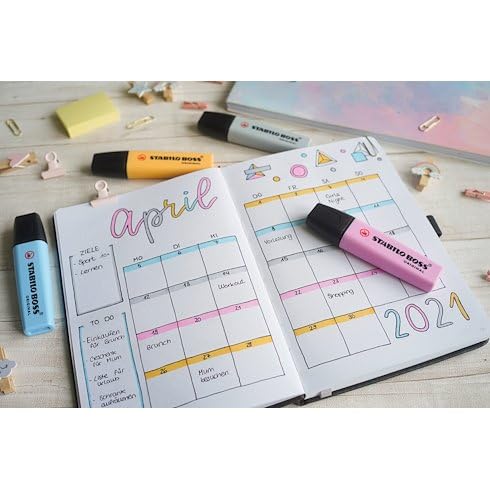 Image of STABILO BOSS Original Pastel Highlighter, Breezy Blue,5mm,70 /112