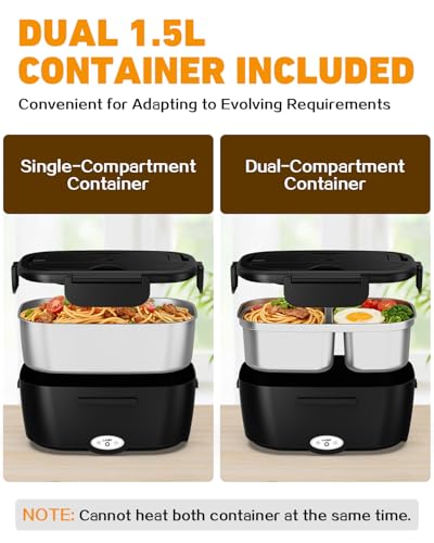 Electric Lunch Box Food Warmer SET DROPS TO (MORE OPTIONS AVAILABLE) - image 2