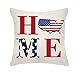 VEEMIZO American Flag Love America is My Home - Fundas de cojín para hija (45 x 45 cm)
