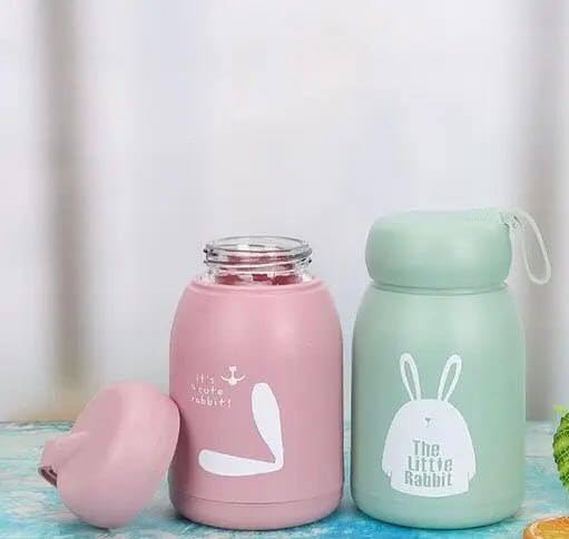 Image of Eco-Friendly Glass Water Bottle with Protective Plastic Sleeve, Use For Water, Coffee, Juice Bottle for Home Travel, Office, School, Picnic.(multi color)
