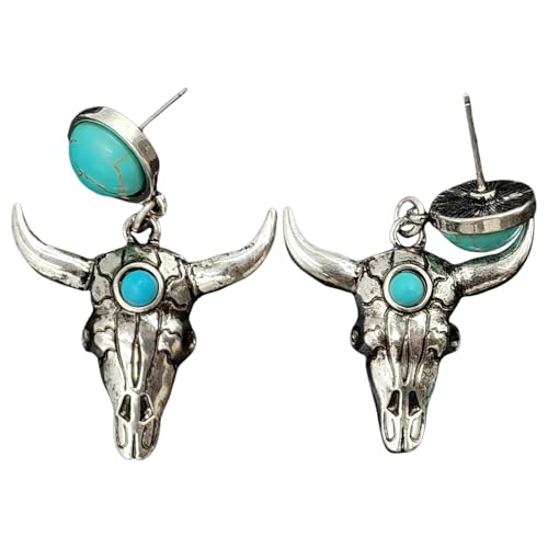 Boucles d oreilles vache légères pour éviter les douleurs de lobes style western