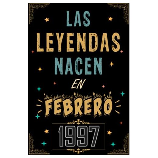 CUADERNO, LAS LEYENDAS NACEN EN FEBRERO 1997: Regalo de 26 cumpleaños para mujeres y hombres, ideas de 26 cumpleaños... un cumpleaños... divertido, ... regalo de 26 cumpleaños para él/ella.