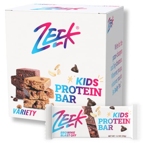 Barritas de proteína para niños Zeek, variedad 12 unidades miniatura 1