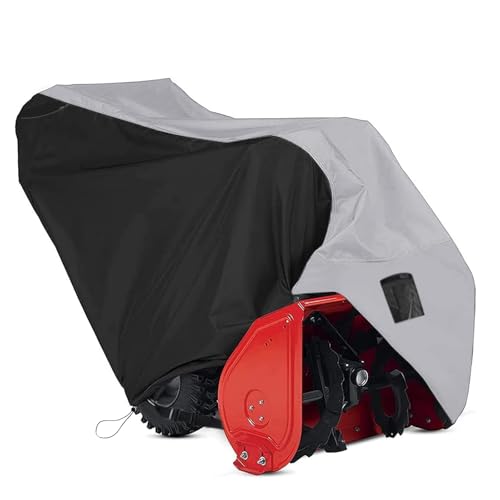 Zenicham Snow Blower Cover, 600D Heavy Duty Waterproof Snow Thrower