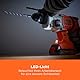 BLACK+DECKER 18V Akku-SDS-Plus-Bohrhammer, 1.2J Schlagenergie, 3 Modi, Inklusive 6mm Beton-Bit und Kit-Box, BCD900B-XJ