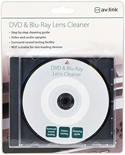 Lens Cleaner for CD/DVD/Blu-Ray/PC & Games Consoles