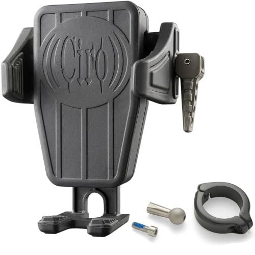 CIRO GEN 2 Cybercharger Phone Holder with Aluminum Clamp Mount Kit