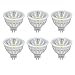 Produktbild DC12V Ersetzt 50-60W Halogen Lampe Dimmbar MR16 LED Lampen Gu5.3 Strahler kalt Weiss 6000K 550LM Ra90 90°Abstrahlwinkel,6er Pack.
