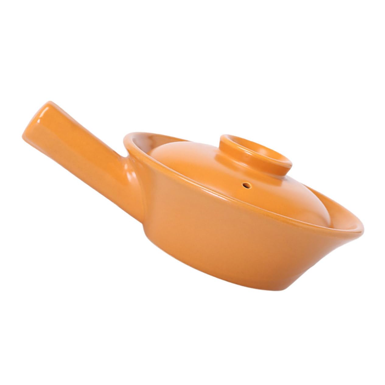 PRETYZOOM Pentola per Stufato in Ceramica con Manico Ideale per Zuppa di Porridge Pasta Alimenti per Bambini Cucina E Sicura.