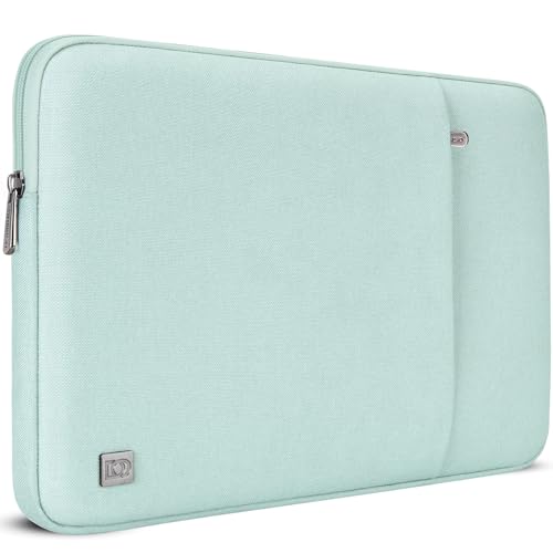 DOMISO 13,3 Pulgada Funda para portátil Bolsa de Transporte para de 13,3' ThinkPad L390 Yoga X380 Yoga/13,9' Lenovo Yoga C930 Glass/HP EliteBook 830 G5 840 G5 x360 G2, Verde Menta