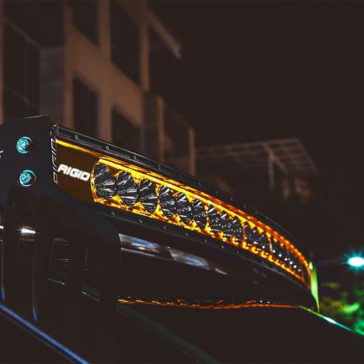 Barre Lumineuse Incurvée RIGID Industries Radiance + 20 Pouces RGBW – Éclairez Vos Nuits !