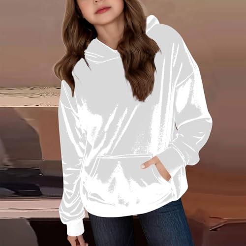 Uillui Velour Hoodies for Teen Girls Soft Casual Fleece Pullover Trendy Oversized Sweatshirts Cute Preppy Long Sleeve Shirts2
