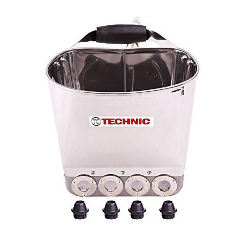 Druckluft Putzmaschine D011A Trichterpistole mit Zusätzlichen Metalldüsen Putzpistole Verputzmaschine Verputzpistole Mörtelspritze Mörtelspritze ohne Deckel