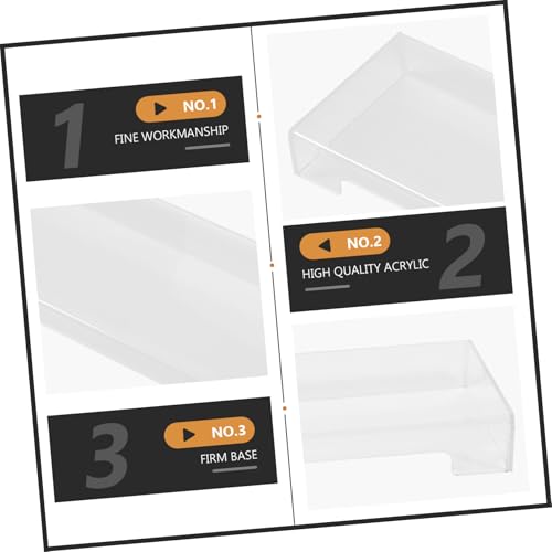 Funda protectora de teclado de acrílico transparente para uso doméstico 7