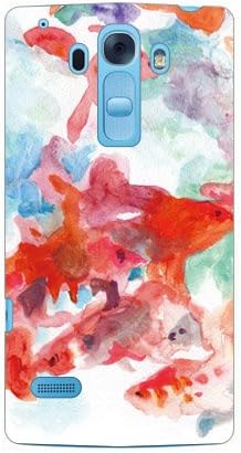 SECOND SKIN Goldfish Designed by Murgraph/for Disney Mobile on docomo DM-01G/docomo DLGDM1-ABWH-199-Z031