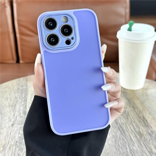 Coque de téléphone violette iPhone 14 13 12 11 Pro Max pour le quotidien