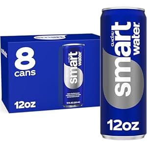 Smartwater Aluminum Can 12oz 8pk