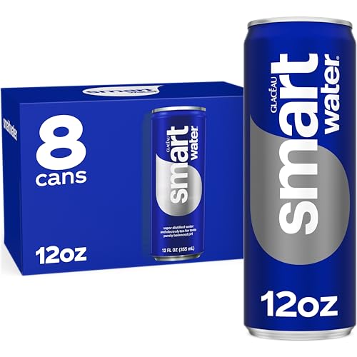 Smartwater Aluminum Can 12oz 8pk