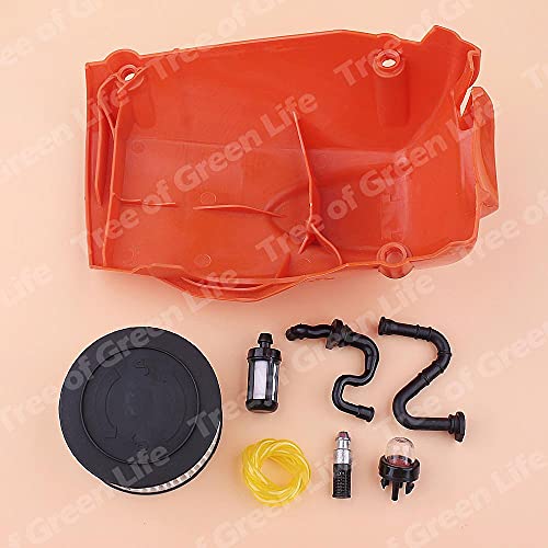 Zylinder-Luftfilter-Abdeckblech oben für STIHL MS251 MS 251 Heizölfilterleitung Primer Glühbirne Kettensäge 1143 080… – Bild 3