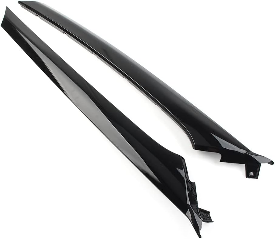 Cngoat41 Front Windshield Outer Pillar Trim molding Panel Strips for Range Rover Evoque 2012-2019 LR077218