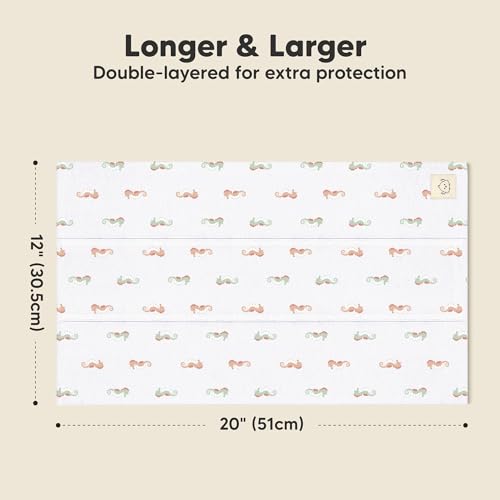 KeaBabies 6-Pack Baby Burp Cloths for Boys and Girls and 8-Pack Baby Bandana Bibs - Large Burping Cloths for Infant - Bandana Drool Bib for Toddler, Boys, Girls, Super Absorbent3