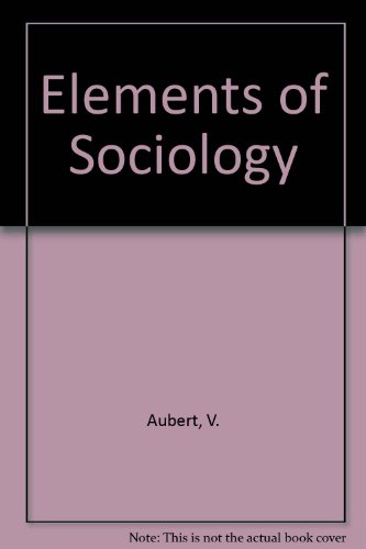 ELEMENTS OF SOCIOLOGY