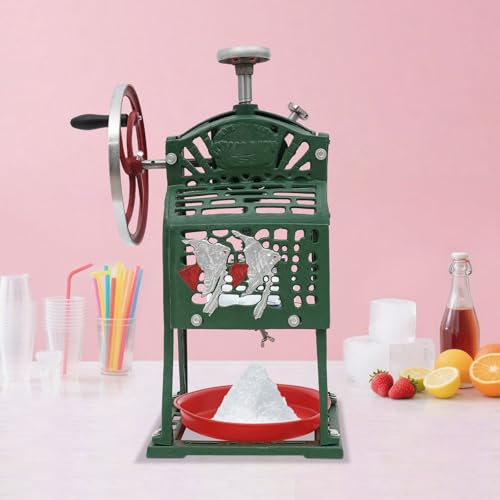 Manual Snow Ice Shaver, Kitchen Assistant Hand-Crank Ice Crusher, Portable Freestanding Manual Ice Crusher, Ensuring Energy-Efficient Home Use in Summer - Thumbnail 7