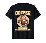 Lustige Kaffeetrinker T-Shirts