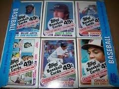 1982 Topps Baseball Card Un-Opened Cello Pack with 28 Cards. Look for The Cal Ripken Jr. Rookie Card Thumbnail