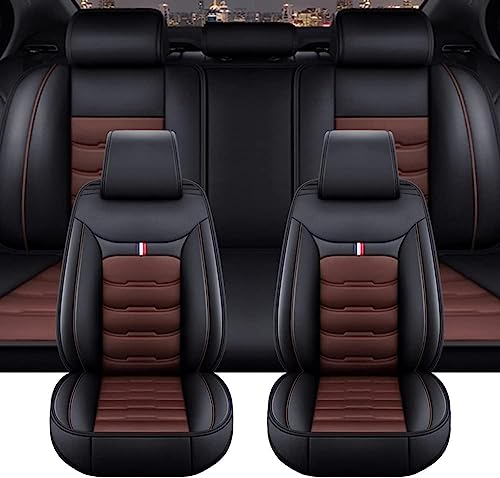 【Facile da installare e pulire】Coprisedili auto universale per VW Passat B6 Passat B5 Tiguan Polo Golf Mk4 Passat B8, è possibile pulire delicatamente la superficie in pelle con un panno umido per rimuovere facilmente le macchie, non è necessaria alcuna esperienza professionale per installare rapidamente il coprisedile dell'auto, non è necessario smontare il sedile durante l'installazione, i principianti possono facilmente installare con successo in 15 minuti.