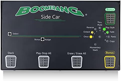 Side Car MIDI Controller - Compatible With BOOMERANG III Phrase Sampler Guitar Looper Pedal
