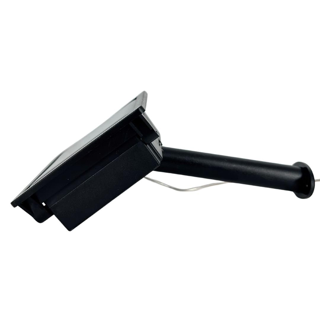 abc HOME Solar Wanddeko Sonne Mond Sterne Metall Garten Deko LED 52cm
