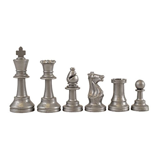 Wholesale Chess Staunton Colored Chess Pieces (Silver)