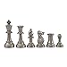 Wholesale Chess Staunton Colored Chess Pieces (Silver)