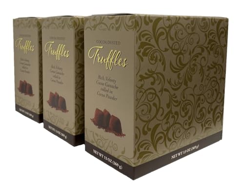 Cocoa Dusted Truffles, 13 Ounce (Pack of 3)