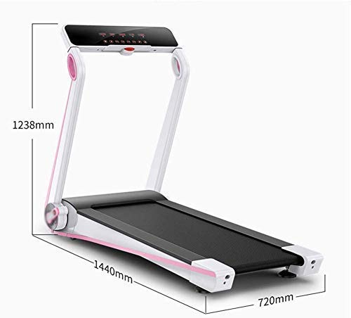 Foto von YQGOO Intelligentes elektrisches Mini-Laufband, Fitness-Training für Indoor-Sportgeräte, Unterstützung für Mobiltelefone zum Anschließen von Spielemusik Einfach zu speichern