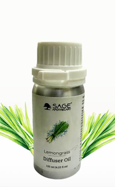 Image of Sage Apothecary Lemongrass Diffuser Oil - 125ml
