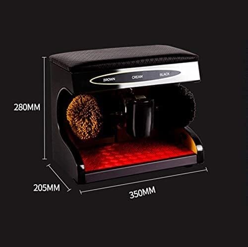 Automatic Shoe Polisher Machine with Induction Sensor, Dual-Brush Shoe Cleaning Polishing System for Home, Hotel Office Use, Electric Shoe Brush