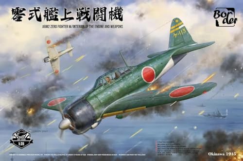 Maquette Zero Fighter 1/35 Border Model sublimez votre atelier avec cet avion mythique à monter