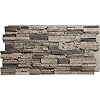 Ekena Millwork 48 5/8"W x 24 3/4"H x 1 1/4"D Cascade Stacked Stone ...