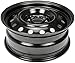 Dorman 939-158 16 x 6.5 In. Steel Wheel Compatible with Select Chrysler / Dodge / Ram Models, Black