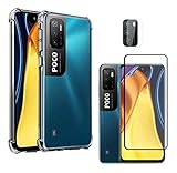 Capinha Para Poco M3 Pro + Película De Vidro 3d + Película de Câmera - (Hard Glass Store)