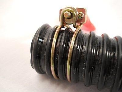 Miniatura 4 de Abrazaderas de alambre doble de 1 1/4 pulgadas (1.260 in) x 2 unidades, abrazaderas de alambre doble para manguera o tubo acanalado para estanque de