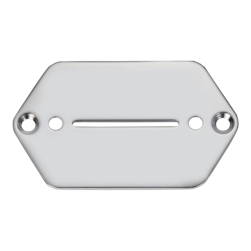 KAISH Electric Guitar Pickup Selector Blade Switch Plate Control Plate for Squier/Marr Jaguar Guitar Chrome